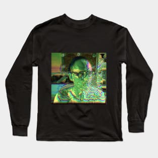 Reaction Diffusion face melt Long Sleeve T-Shirt